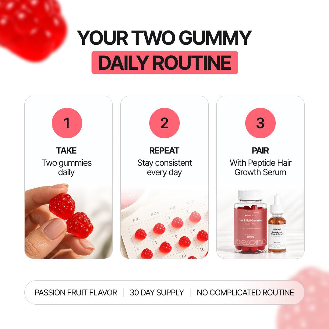 Hair & Nail Growth Gummies